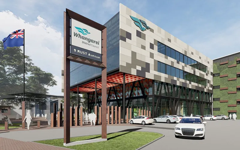 Whangarei Civic Centre by Tekin