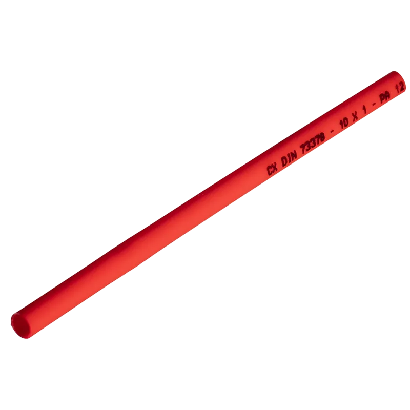 Aspirating Pipe 25 mm Red - 3m Aspirating Pipe 25 mm Red - 3m