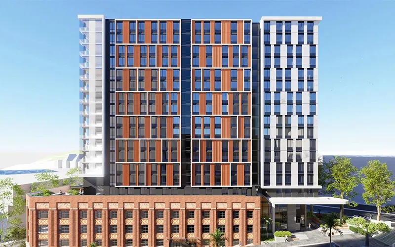 Lorne St Student Accommodation by Tekin NZ