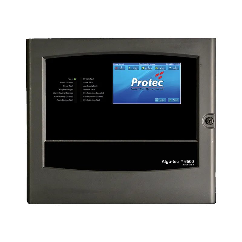 Protec 6500 Digital Addressable Fire Alarm Panel - Small Protec 6500 Digital Addressable Fire Alarm Panel - Small